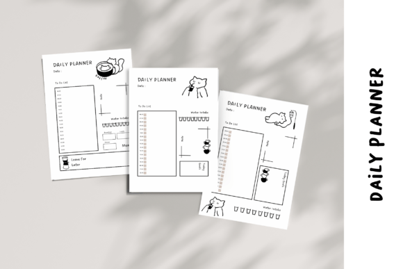 Download Cute Daily Planner Template4 - Planner template Collection