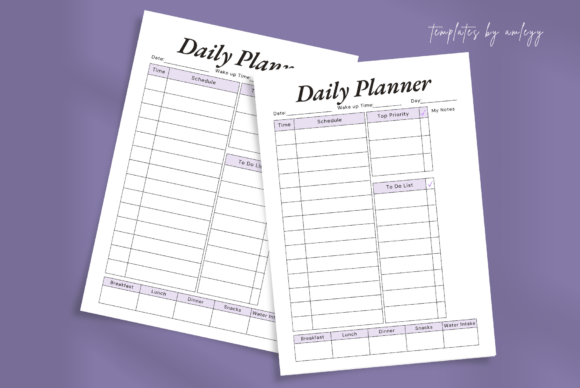 Download Productivity Daily Planner Template - Planner template Collection