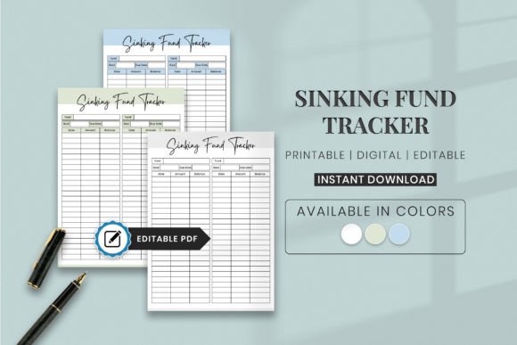 Download Sinking Fund Tracker Free - Fund tracker Collection