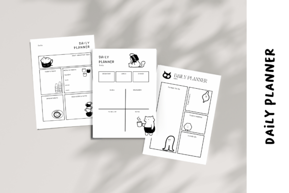 Download Cute Daily Planner Template6 - Planner template Collection