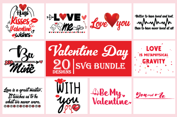 Download Valentine's Day Svg Bundle - Free Design - Day Collection