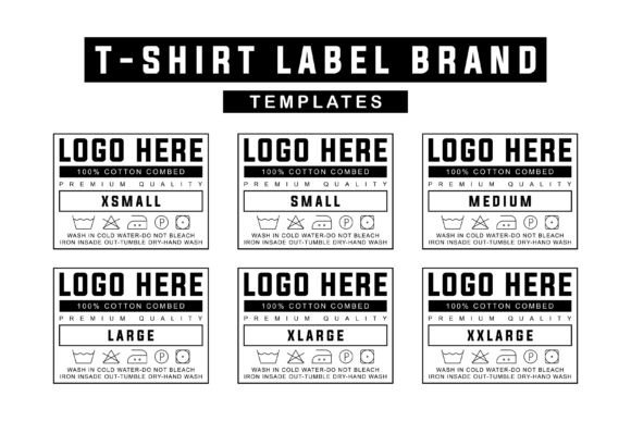 Download T-Shirt Apparel Hang Tags Label Template - Hang tags Collection