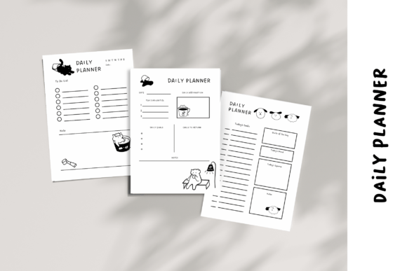 Download Cute Daily Planner Template5 - Planner template Collection
