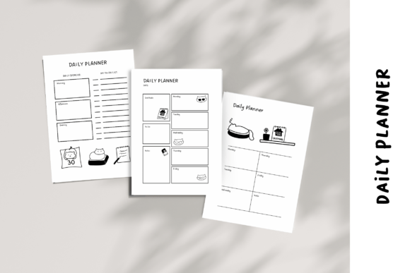 Download Cute Daily Planner Template9 - Planner template Collection