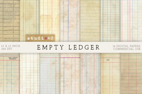 Download Printable Journal Ledger Pages - Premium Bundle