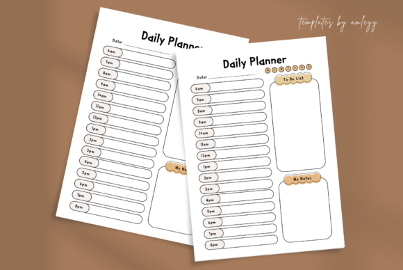 Download Pastel Cute Daily Planner Template - Planner template Collection