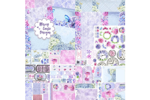 Download Hydrangeas Printable Journal &amp; Craft Kit - Premium Resources