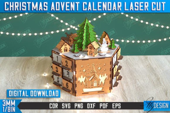Download Christmas Advent Calendar |DIY| Holidays - Day Collection