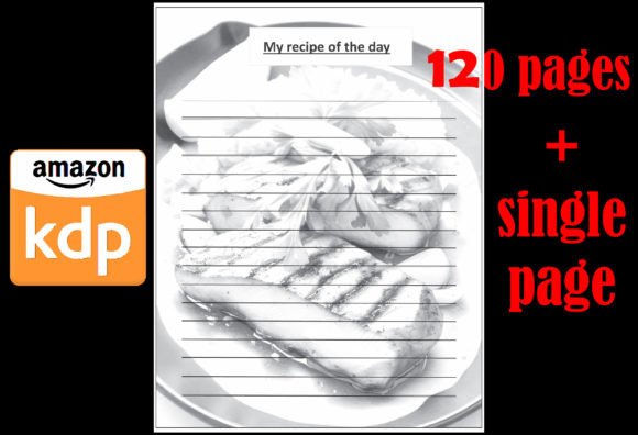 Download My Recipe of the Day, Printable Pages - Day Collection